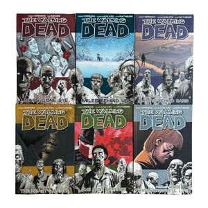 Walking‎ Dead TPB Vol 1-6 Image Comics Lot Kirkman Adlard Issues 1-36 Set Horror